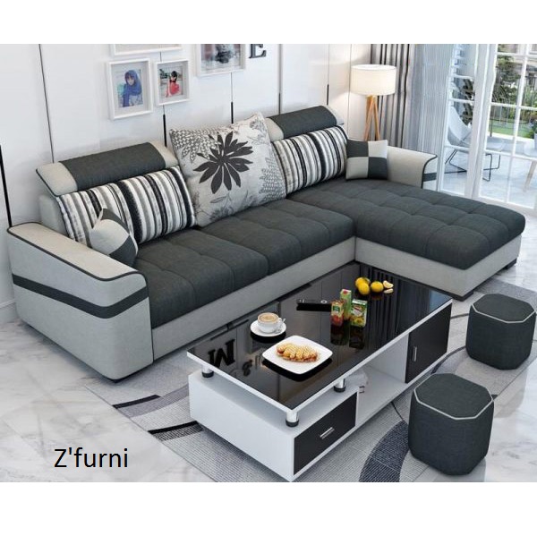 Ghế Sofa góc phòng khách ZF75