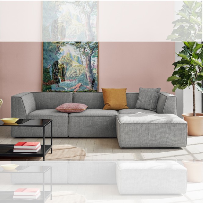 Ghế Sofa góc phòng khách ZF97