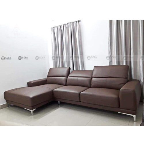 Sofa da bò nhập khẩu Zfurni ZF68