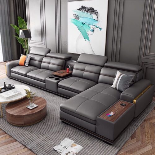 Sofa L cao cấp ZF635