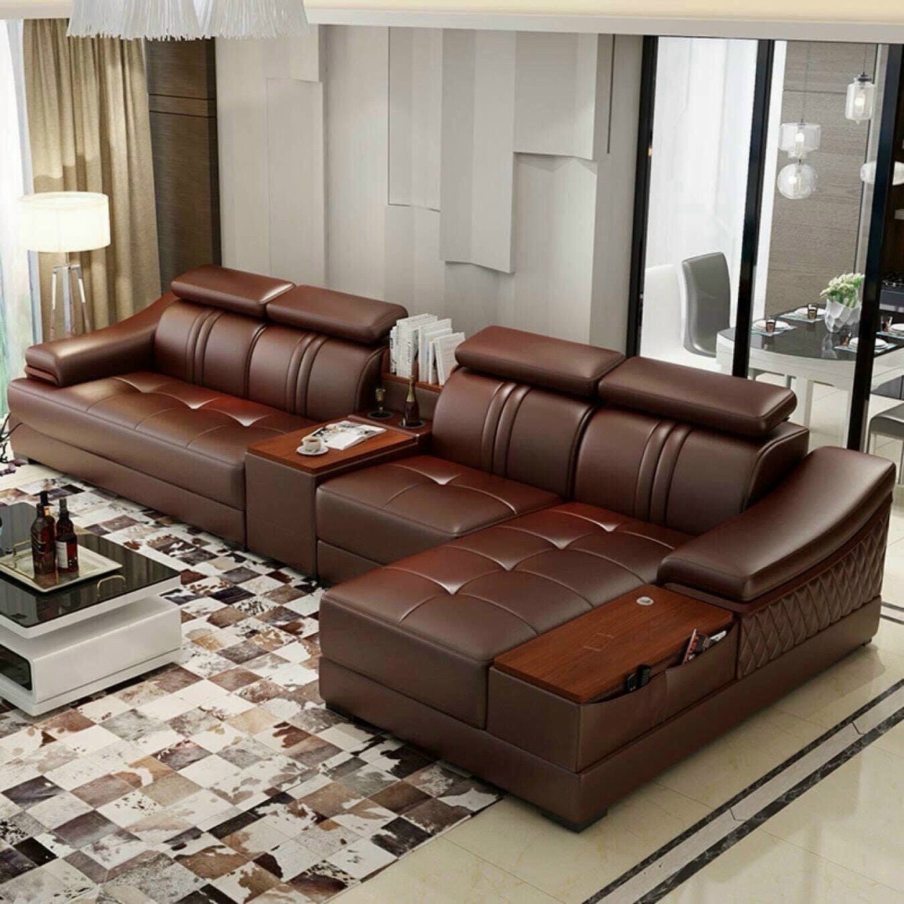 Sofa L cao cấp ZFA20