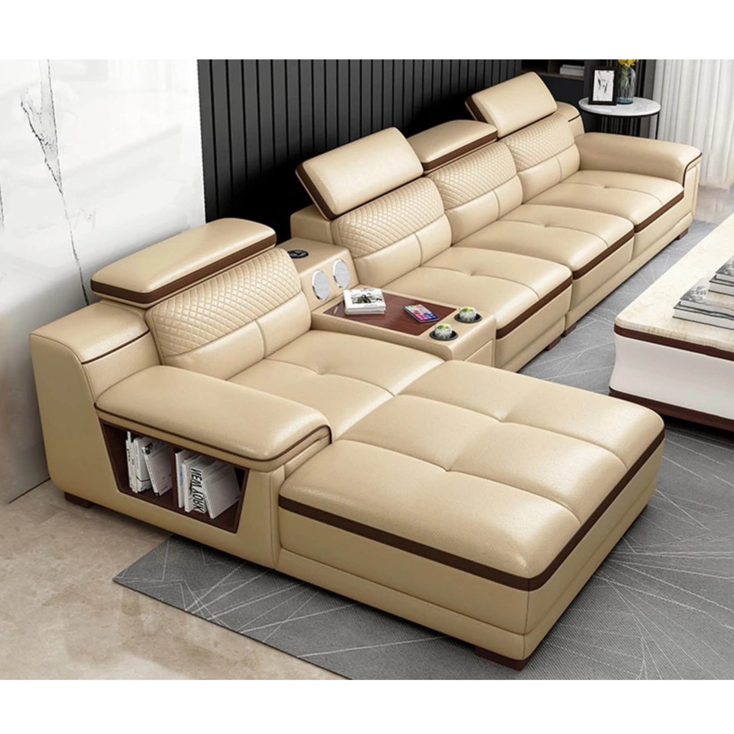 Sofa L cao cấp ZF560