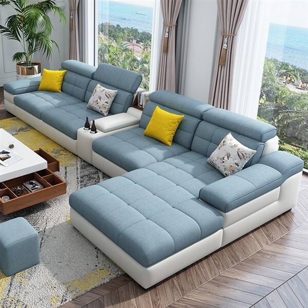 Sofa góc L cao cấp ZF279