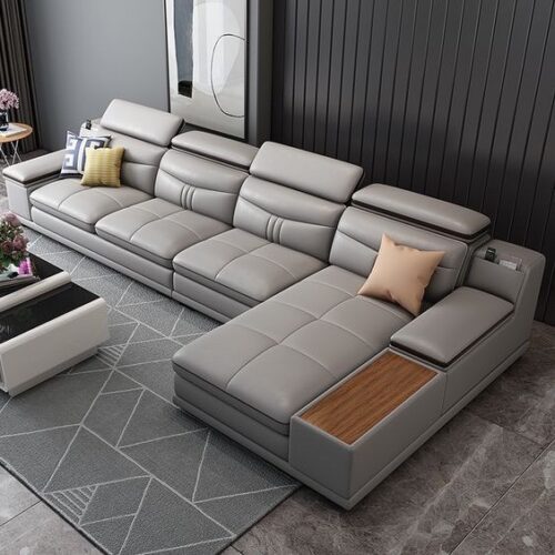 Sofa L cao cấp ZF648