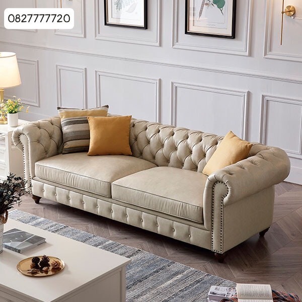 Sofa băng tân cổ điển ZF395