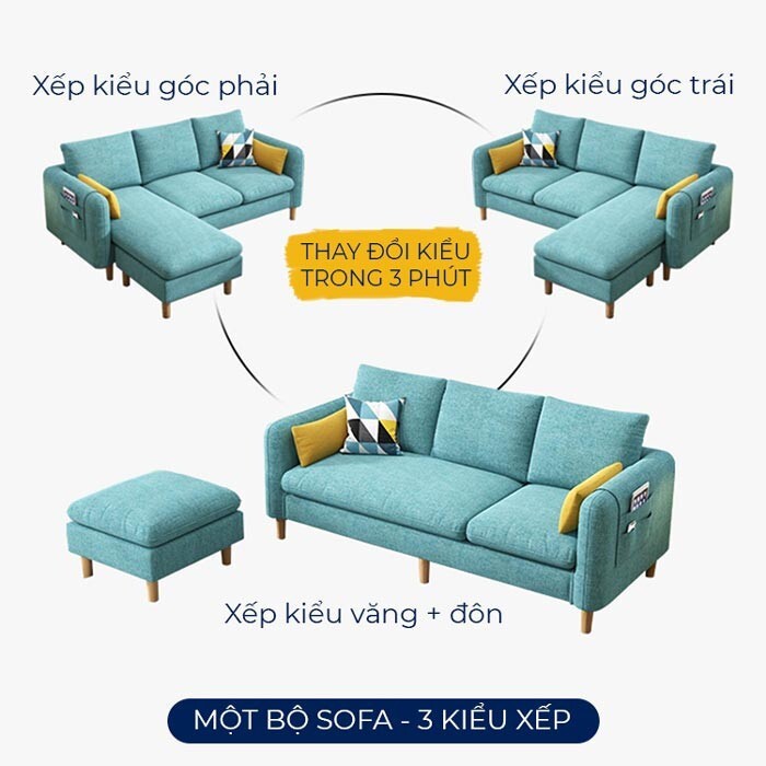 SOFA GÓC L ZF470