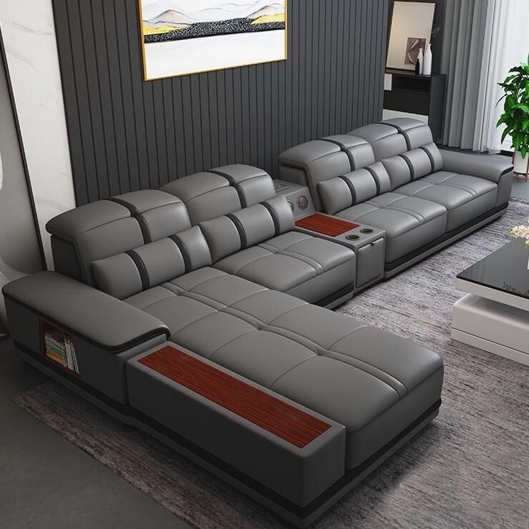 Sofa L cao cấp ZF458