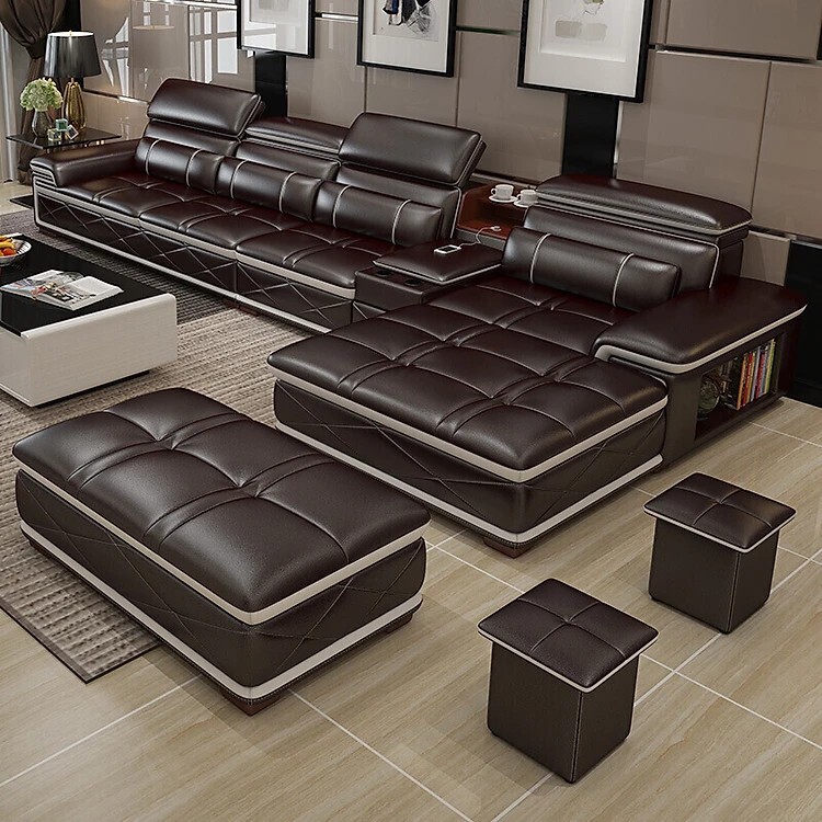 Sofa L cao cấp ZF294