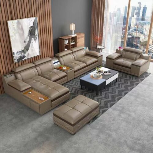 Bộ Sofa L Cao Cấp ZF823