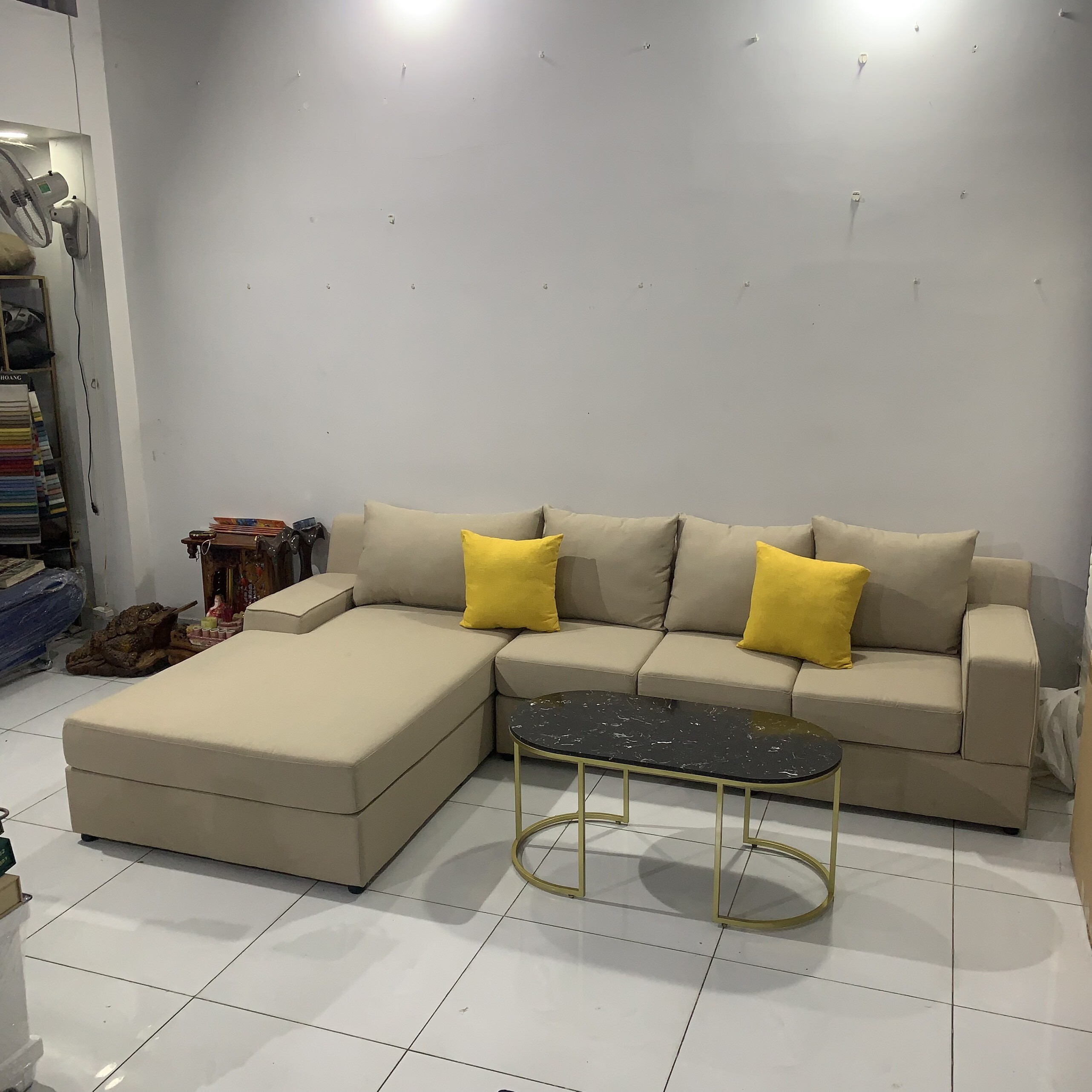 Sofa L thanh lý ZF827