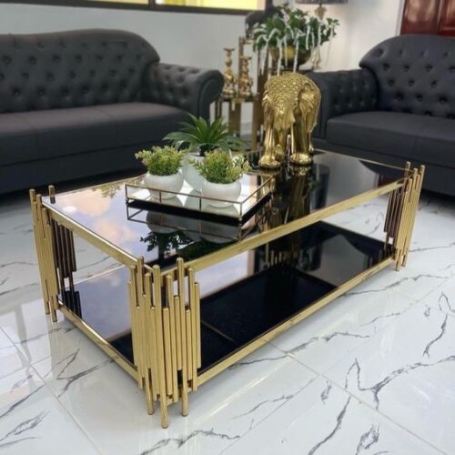 Bàn Sofa Chữ Nhật Hai Tầng ZF828